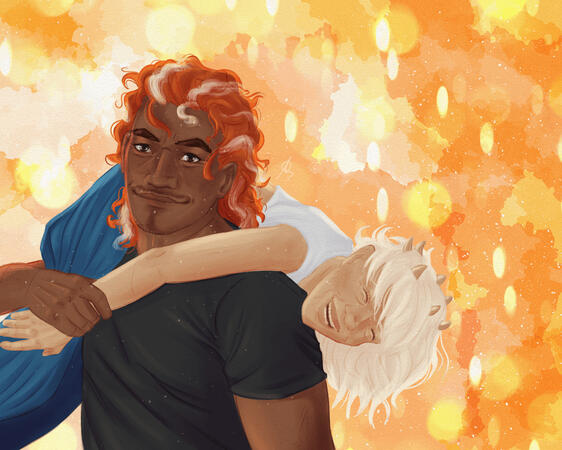 Koi & Mirr'a (characters by @jamennyy on IG)